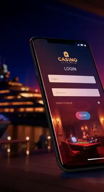 Sichere Login-Seite des Winorama Casinos mit Eingabefeldern für E-Mail und Passwort sowie der Option zur 2FA-Verifizierung